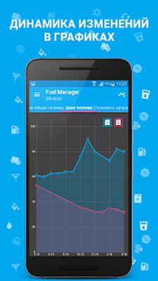 Скачать Расход Топлива - Fuel Manager [Unlocked] RUS apk на Андроид