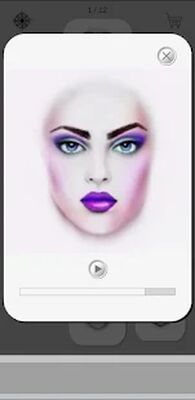 Скачать Download and color: Grayscale MakeUp Face Charts [Без рекламы] RU apk на Андроид