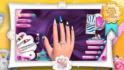 Скачать Игры для девочек ногти 3D [Unlocked] RUS apk на Андроид