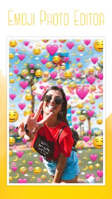 Скачать Emoji Photo Editor [Без рекламы] RU apk на Андроид