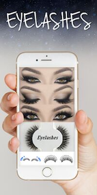 Скачать Eyelashes Photo Editor [Unlocked] RUS apk на Андроид