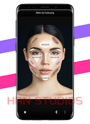 Скачать Учебник по макияжу контуров [Unlocked] RUS apk на Андроид