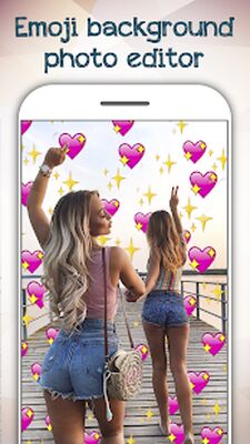 Скачать Emoji Background Photo Editor [Без рекламы] RUS apk на Андроид