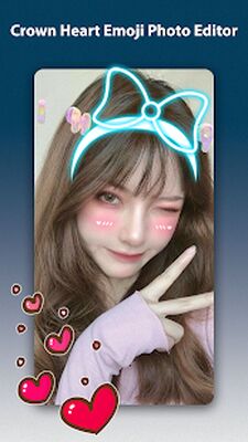 Скачать Crown Heart Emoji Photo Editor [Полная версия] RU apk на Андроид