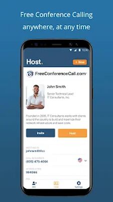 Скачать Free Conference Call [Без рекламы] RUS apk на Андроид