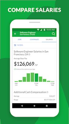 Скачать Glassdoor - Job search, company reviews & salaries [Полная версия] RUS apk на Андроид