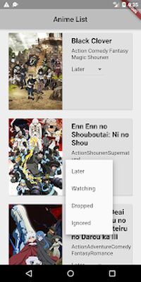 Скачать Anime List Fall 2020 [Полная версия] RU apk на Андроид