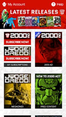 Скачать 2000 AD Comics and Judge Dredd [Premium] RU apk на Андроид