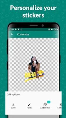 Скачать Sticker Studio - WhatsApp Sticker Maker [Unlocked] RU apk на Андроид