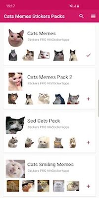 Скачать Смешной наклейки мем кошки WAStickerApps [Premium] RUS apk на Андроид
