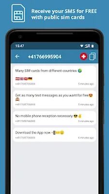 Скачать Получать SMS - виртуальные номера [Полная версия] RU apk на Андроид