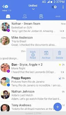 Скачать Почта Email - TypeApp Mail & Calendar [Без рекламы] RUS apk на Андроид