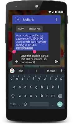 Скачать Textra SMS [Unlocked] RU apk на Андроид