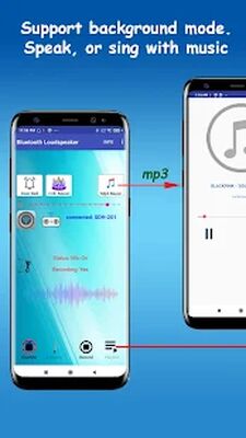 Скачать Bluetooth Loudspeaker [Unlocked] RU apk на Андроид
