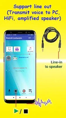 Скачать Bluetooth Loudspeaker [Unlocked] RU apk на Андроид