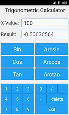 Скачать Тригонометрический калькулятор [Premium] RU apk на Андроид