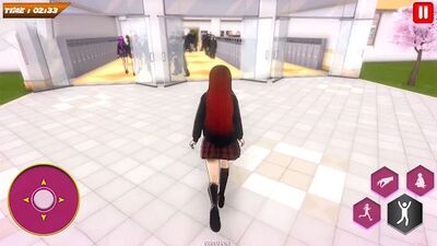 Скачать Anime Girl 3D: Japanese High School Life Simulator [Полная версия] RU apk на Андроид