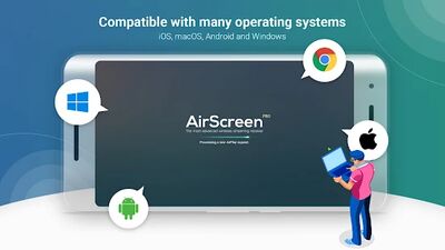 Скачать AirScreen - AirPlay & Cast & Miracast & DLNA [Без рекламы] RUS apk на Андроид