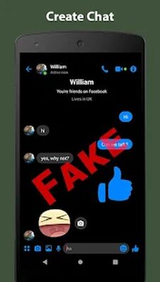 Скачать Fake Chat Conversation - prank [Без рекламы] RU apk на Андроид