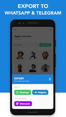 Скачать Stickery - Sticker maker for WhatsApp and Telegram [Без рекламы] RUS apk на Андроид