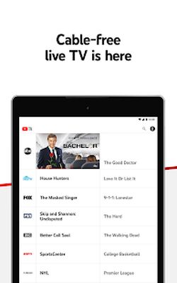 Скачать YouTube TV: Live TV & more [Без рекламы] RUS apk на Андроид