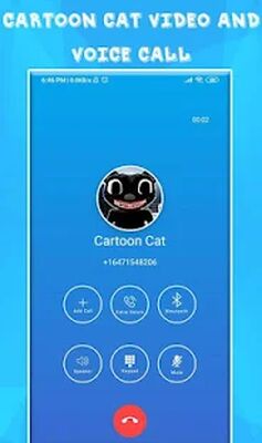 Скачать Cartoon Cat Game Fake Call & Video [Без рекламы] RU apk на Андроид