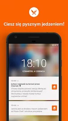 Скачать Pyszne.pl: Jedzenie z dowozem [Premium] RU apk на Андроид