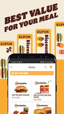 Скачать Burger King Indonesia [Без рекламы] RUS apk на Андроид