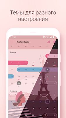 Скачать Женский календарь месячных [Premium] RUS apk на Андроид