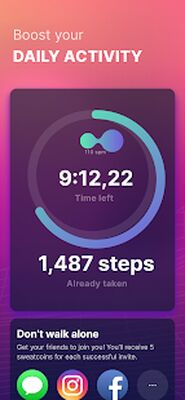 Скачать Sweatcoin — Walking step counter & tracker [Полная версия] RU apk на Андроид