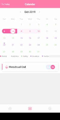 Скачать календарь менструаций [Unlocked] RUS apk на Андроид
