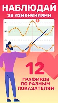 Скачать Дневник давления и пульса - Кардио журнал [Полная версия] RUS apk на Андроид