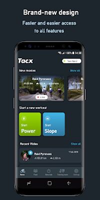 Скачать Tacx Training [Unlocked] RU apk на Андроид