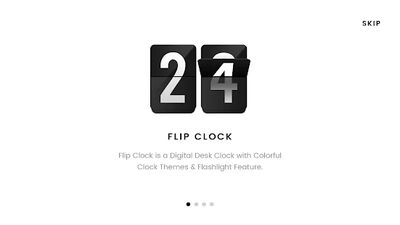 Скачать Flip Clock - Digital Desk Clock [Unlocked] RUS apk на Андроид