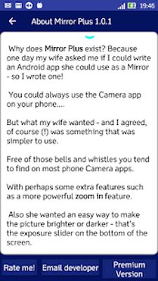 Скачать Mirror Plus [Unlocked] RUS apk на Андроид