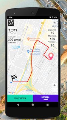 Скачать GPS спидометр  [Unlocked] RUS apk на Андроид