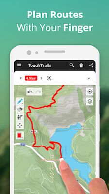 Скачать TouchTrails - Route Planner, GPX Viewer/Editor [Premium] RUS apk на Андроид