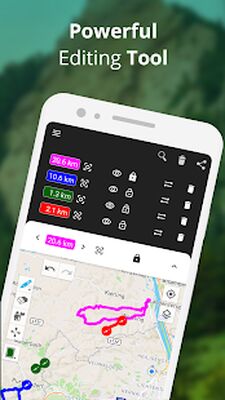 Скачать TouchTrails - Route Planner, GPX Viewer/Editor [Premium] RUS apk на Андроид