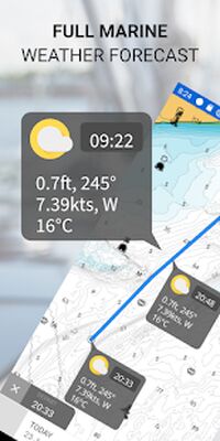 Скачать C-MAP - Marine Charts. GPS navigation for Boating [Premium] RU apk на Андроид
