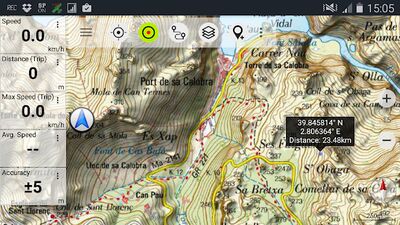 Скачать Tenerife Topo Maps [Полная версия] RU apk на Андроид