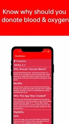 Скачать OxyDonar - Blood & Oxygen Donation [Premium] RUS apk на Андроид