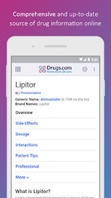 Скачать Drugs.com Medication Guide [Полная версия] RU apk на Андроид