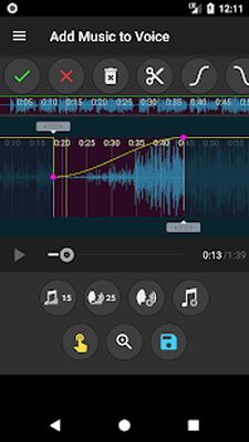 Скачать Add Music to Voice [Premium] RU apk на Андроид