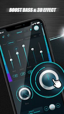Скачать музыкальный эквалайзер - усилитель баса [Premium] RUS apk на Андроид