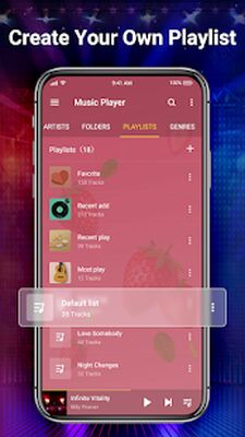 Скачать Музыкальный плеер - MP3-плеер [Unlocked] RU apk на Андроид