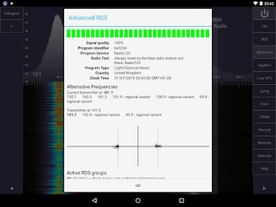Скачать SDR Touch -Живое оффлайн радио [Unlocked] RU apk на Андроид
