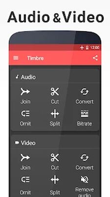 Скачать Timbre: Cut, Join, Convert Mp3 Audio & Mp4 Video [Premium] RU apk на Андроид