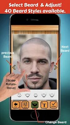 Скачать борода и усы будки фотомонтаж [Без рекламы] RUS apk на Андроид