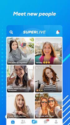 Скачать SuperLive - Live Streams & Video Chats [Полная версия] RUS apk на Андроид