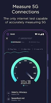 Скачать Speedtest от Ookla [Unlocked] RU apk на Андроид